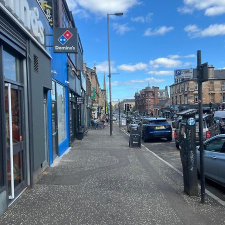 Great Western Road Studio With En Suite Glasgow Exterior foto